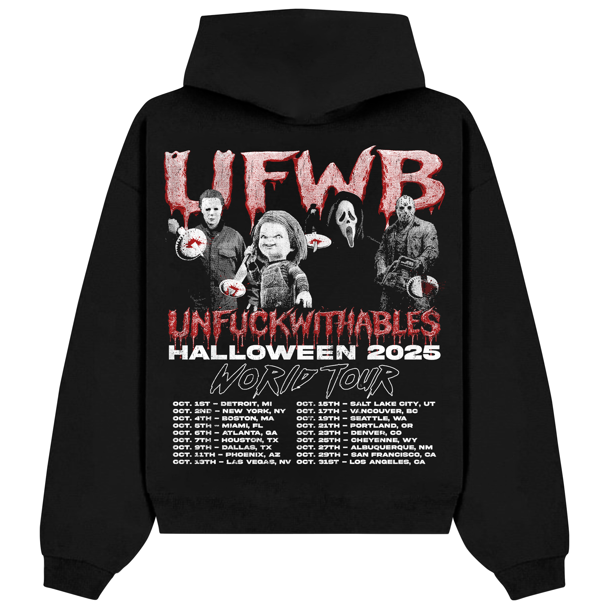 UFWB "CHUCKY" WORLD TOUR HOODIE
